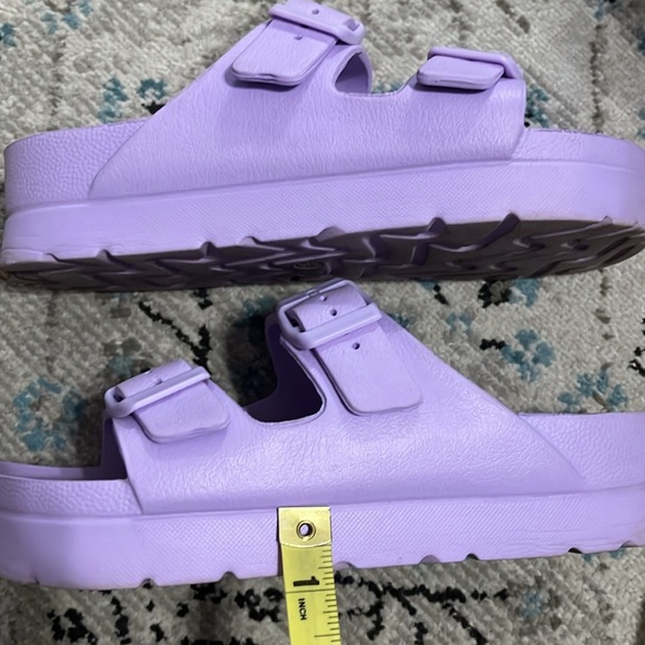 MIA Lavender Slide Sandal Size 6 - Picture 15 of 16